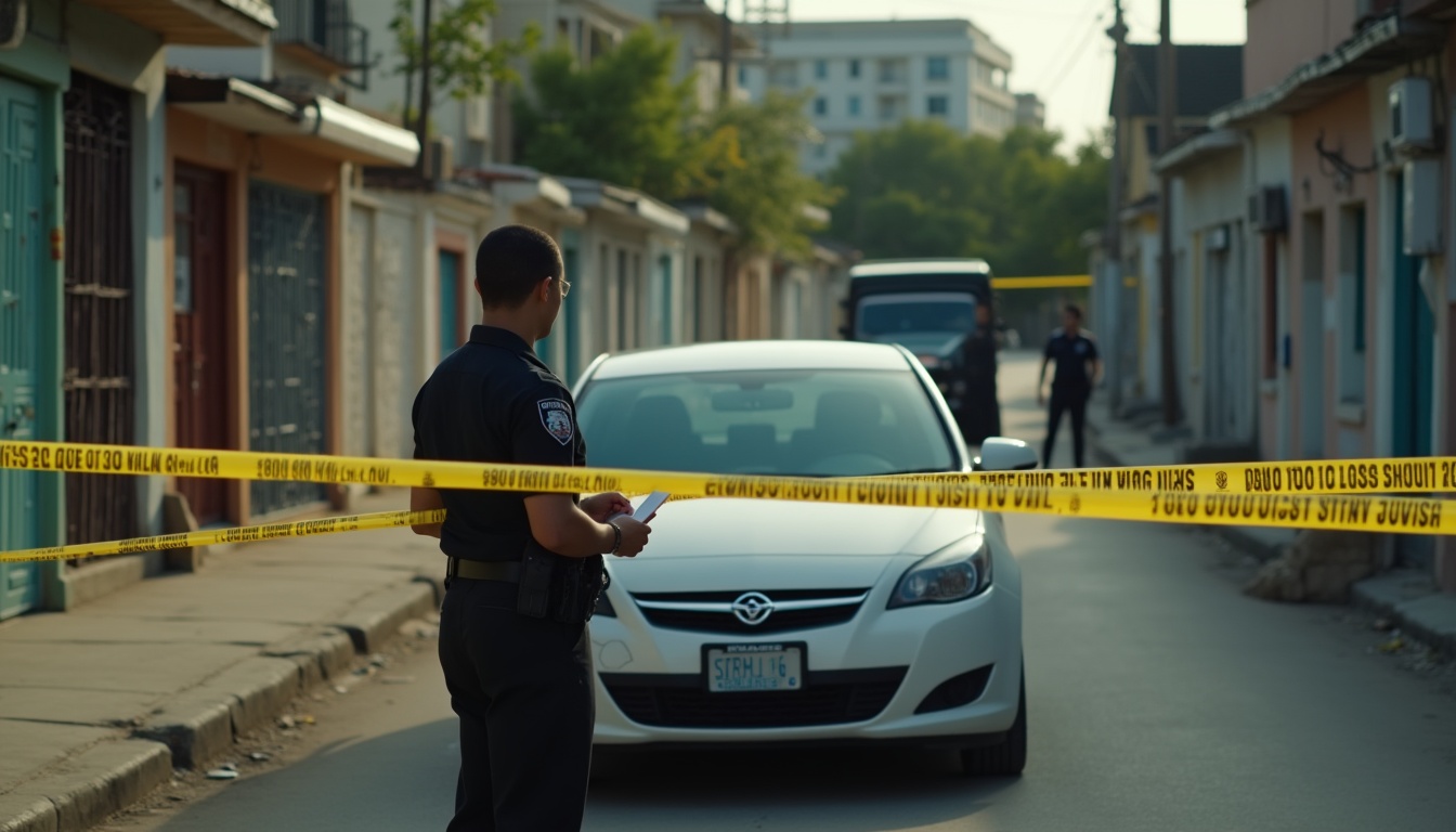 Escena fotorealista del contexto íntimo del caso en República Dominicana, con señales de Poder y relaciones cercanas.