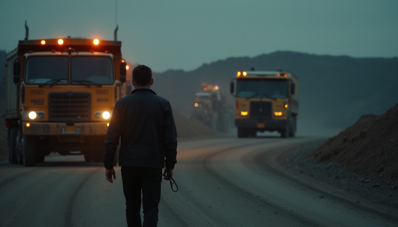 Escena fotorealista de investigación y consecuencias del caso en Estados Unidos, con pistas ligadas a Dinero, Poder.