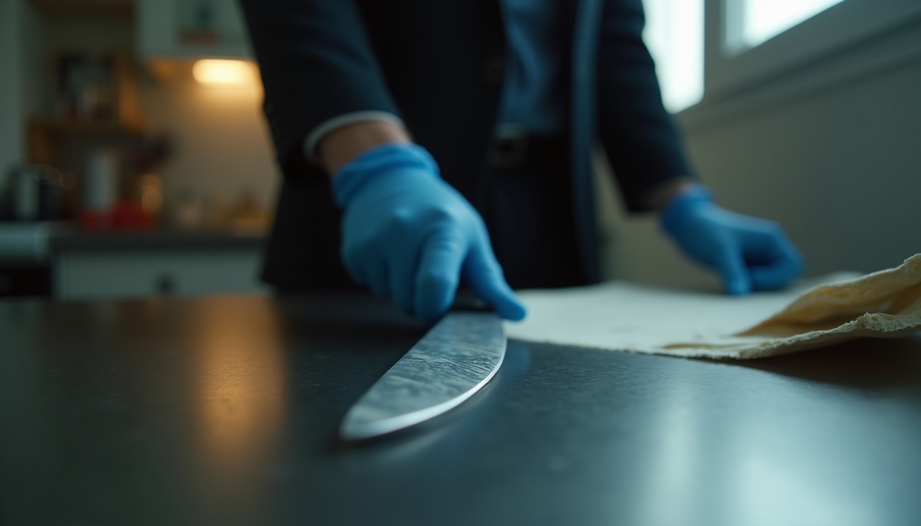 Escena fotorealista de investigación y consecuencias del caso en España, con pistas ligadas a Dinero.