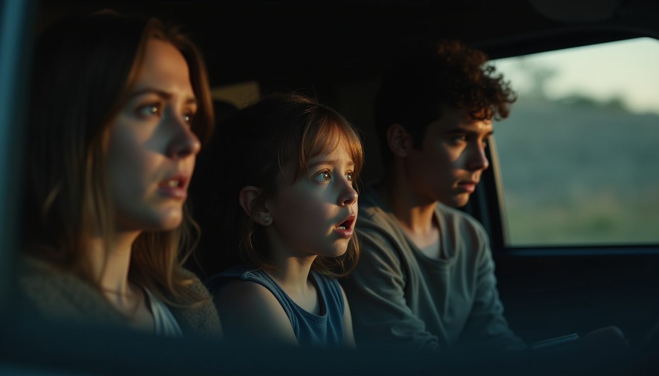 Escena fotorealista de investigación y consecuencias del caso en Argentina, con pistas ligadas a un conflicto.