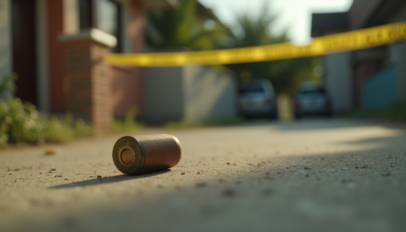 Escena fotorealista de investigación y consecuencias del caso en República Dominicana, con pistas ligadas a un conflicto.