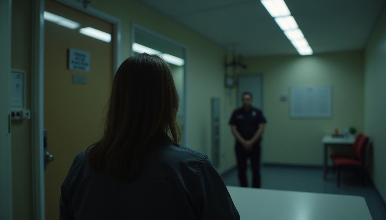 Escena fotorealista del contexto íntimo del caso en Argentina, con señales de Poder y Padres e hijos, Hermanos.