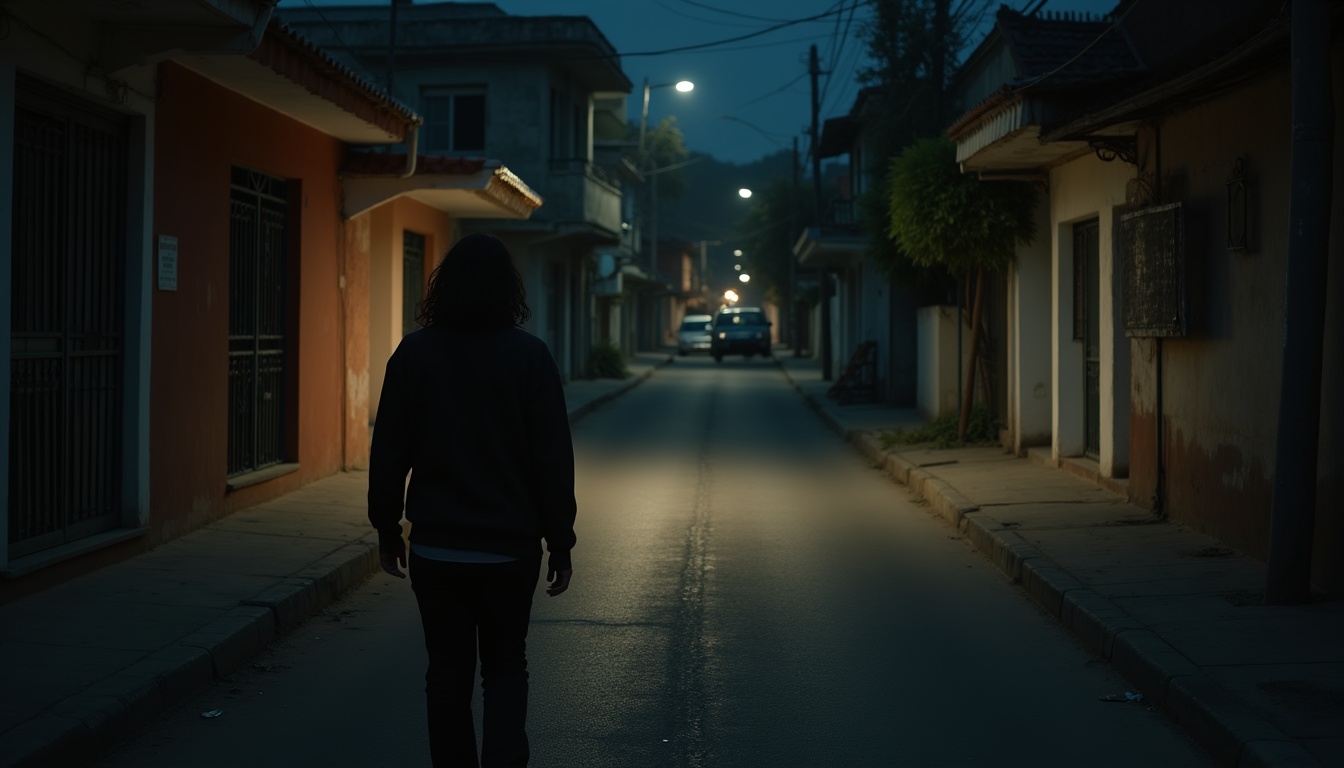 Escena fotorealista del contexto íntimo del caso en México, con señales de Poder y Esposos, Padres e hijos.