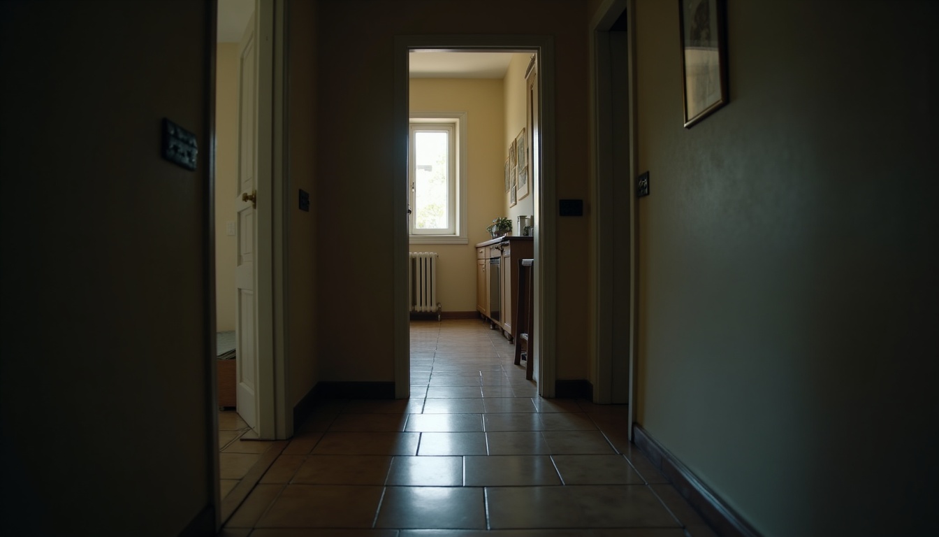 Escena fotorealista del contexto íntimo del caso en Argentina, con señales de Dinero y Padres e hijos, Hermanos.