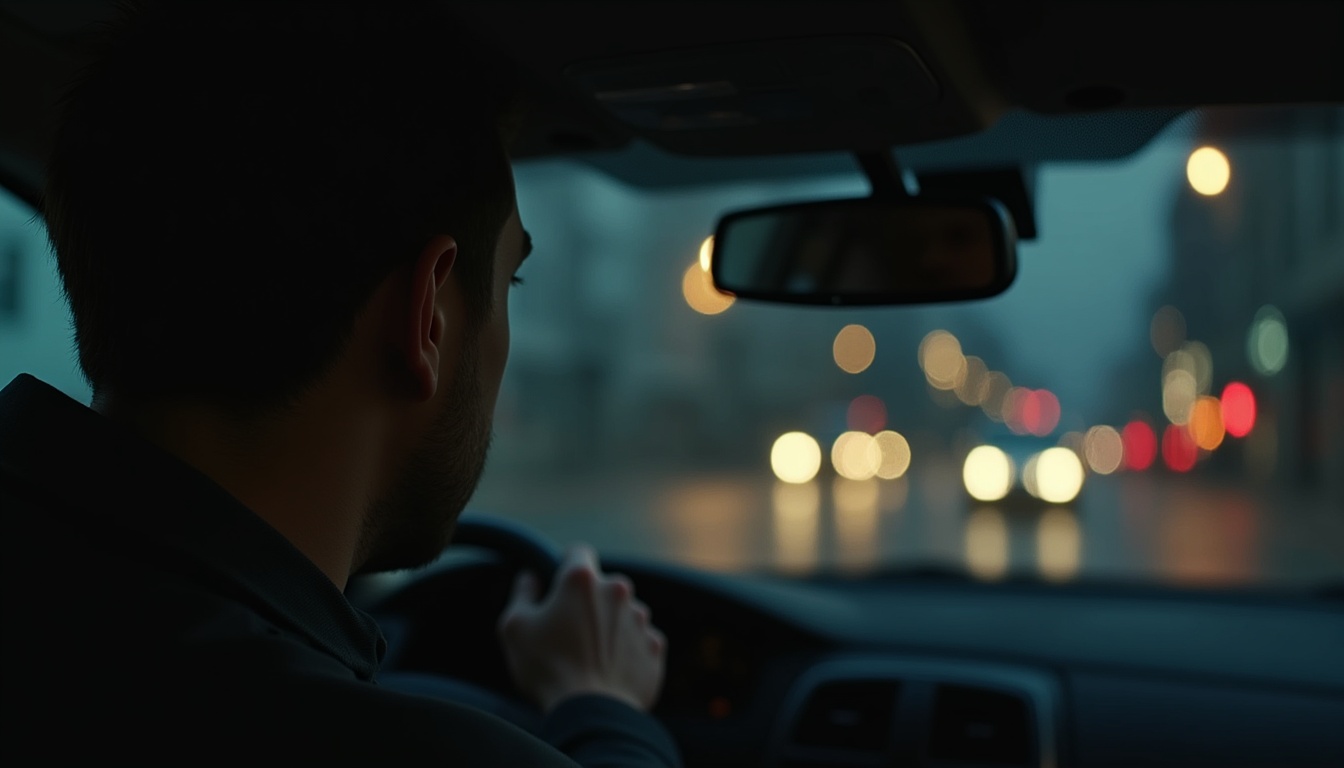 Escena fotorealista de investigación y consecuencias del caso en Otros países, con pistas ligadas a Celos, Control.