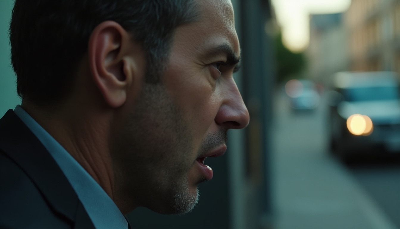 Escena fotorealista de investigación y consecuencias del caso en México, con pistas ligadas a Dinero.