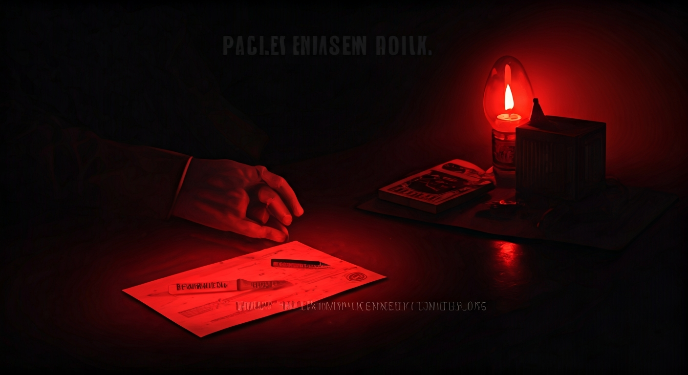 Ilustración simbólica de un crimen pasional en Argentina, ligado a Poder y relaciones cercanas.