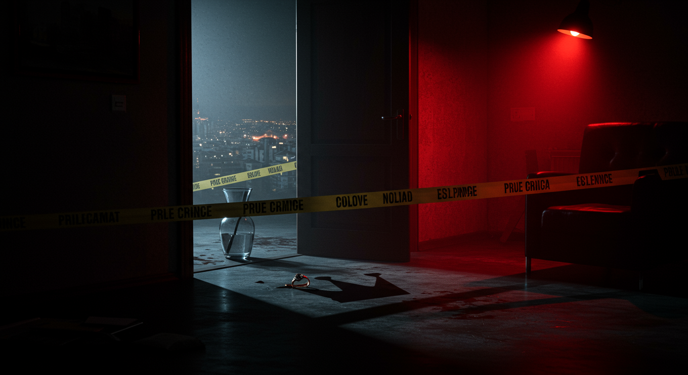 Ilustración simbólica de un crimen pasional en España, ligado a Control, Infidelidad descubierta, Poder y relaciones cercanas.