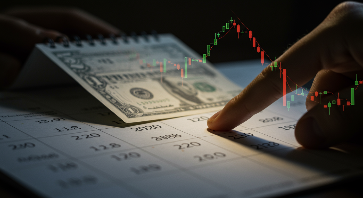 Escena fotorealista del contexto íntimo del caso en Estados Unidos, con señales de Dinero y relaciones cercanas.