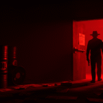 Ilustración simbólica de un crimen pasional en México, ligado a Control, Dinero, Poder y relaciones cercanas.