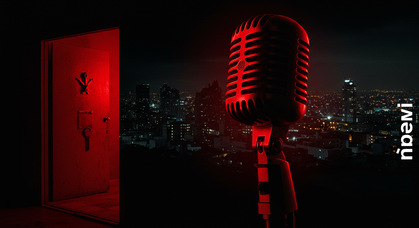 Ilustración simbólica de un crimen pasional en México, ligado a Obsesión y relaciones cercanas.