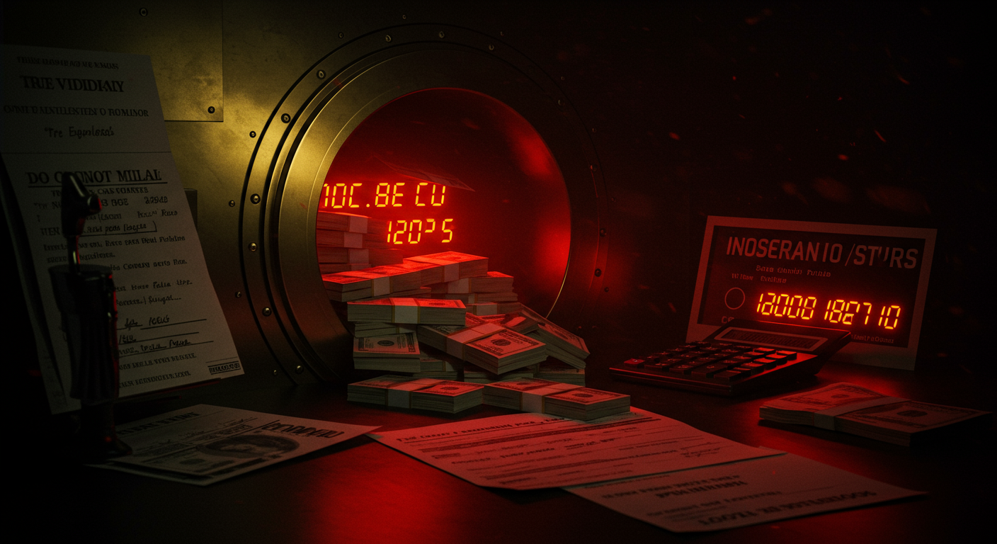 Escena editorial relacionada con el detonante del caso: Dinero, en un contexto de relaciones cercanas.