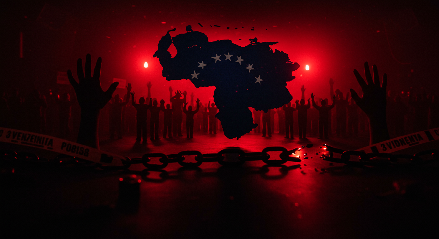 Ilustración simbólica de un crimen pasional en República Dominicana, ligado a Poder y relaciones cercanas.