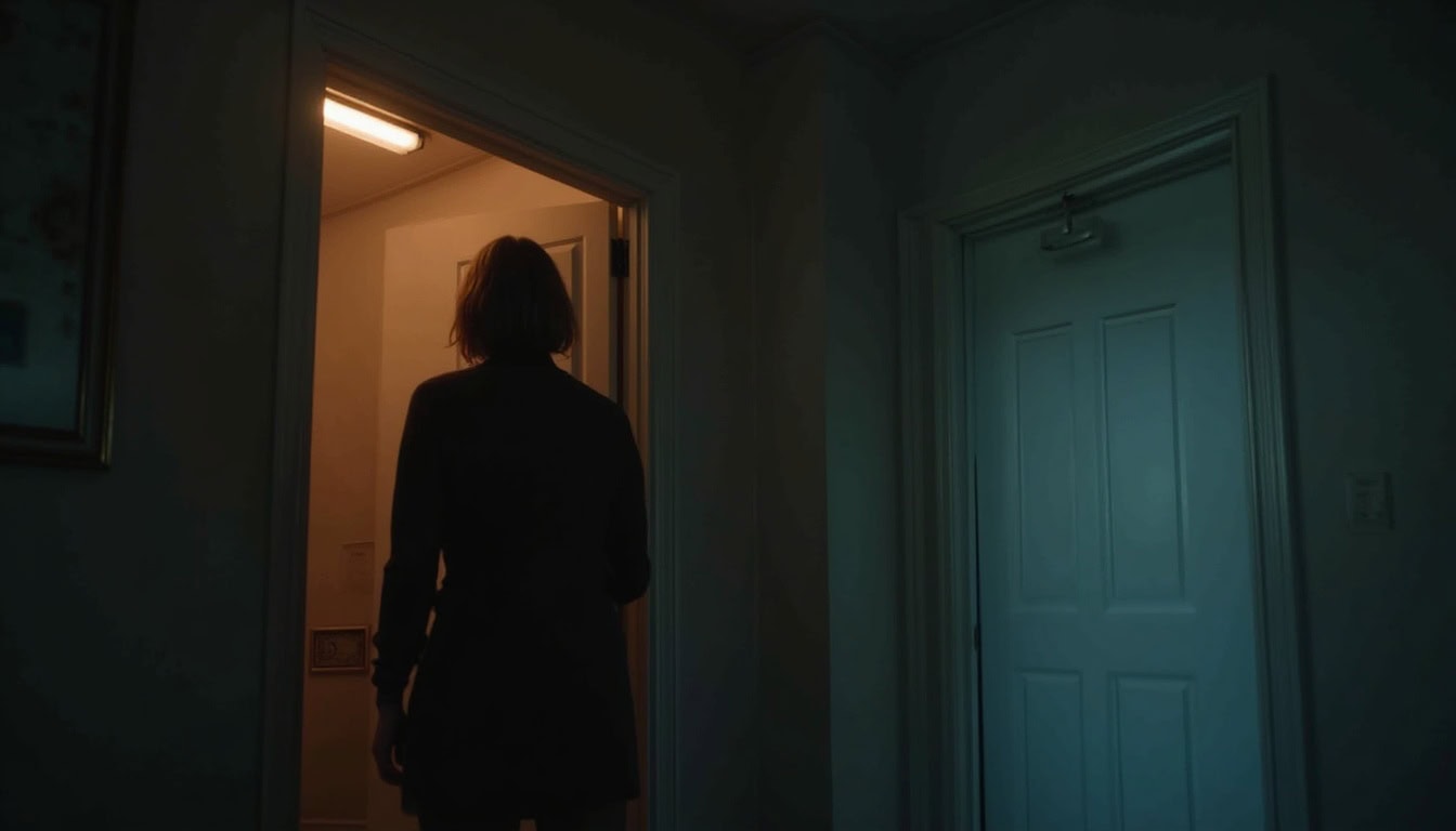 Escena fotorealista de investigación y consecuencias del caso en Estados Unidos, con pistas ligadas a un conflicto.