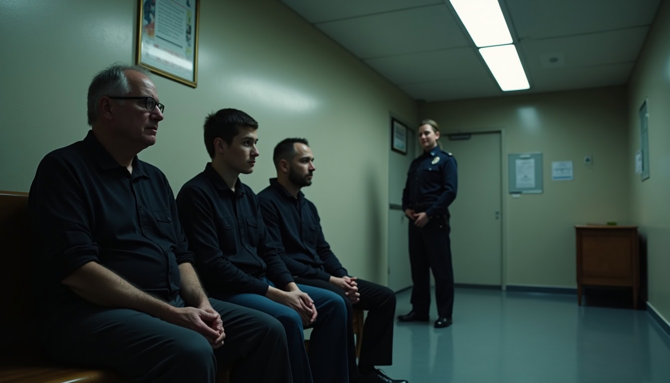 Escena fotorealista de investigación y consecuencias del caso en Argentina, con pistas ligadas a Dinero.