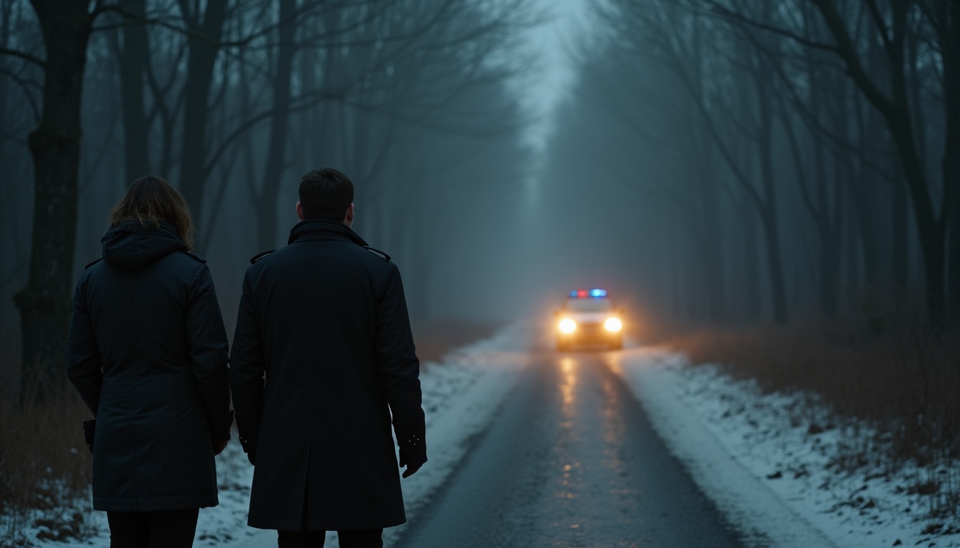 Escena fotorealista de investigación y consecuencias del caso en Estados Unidos, con pistas ligadas a Poder.