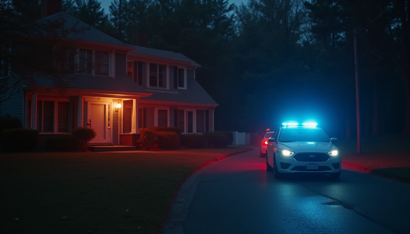 Escena fotorealista del contexto íntimo del caso en Estados Unidos, con señales de Infidelidad descubierta y Amantes, Exparejas.