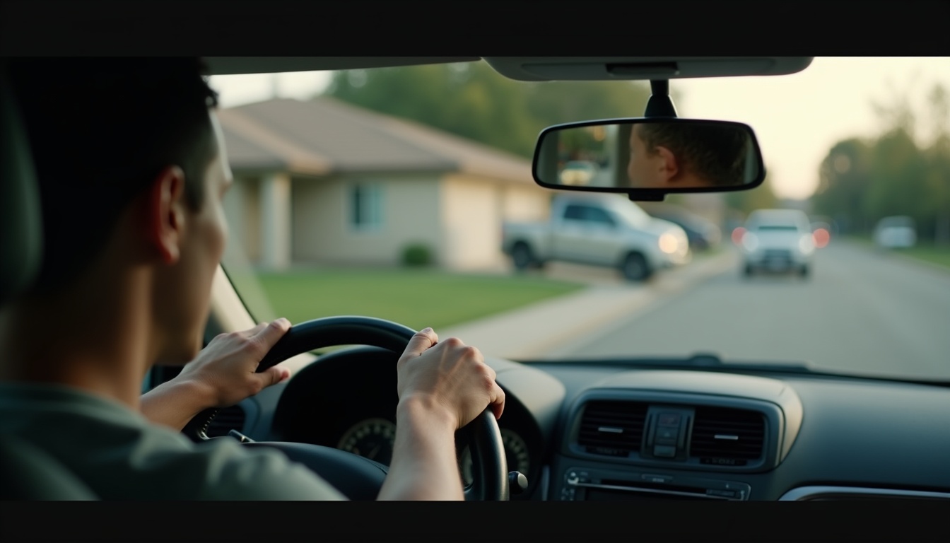 Escena fotorealista del contexto íntimo del caso en Estados Unidos, con señales de un conflicto y Padres e hijos.