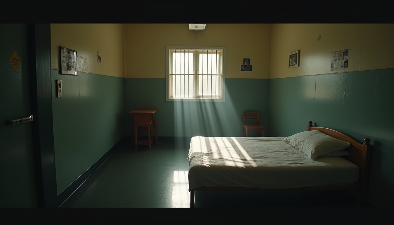 Escena fotorealista de investigación y consecuencias del caso en Estados Unidos, con pistas ligadas a un conflicto.