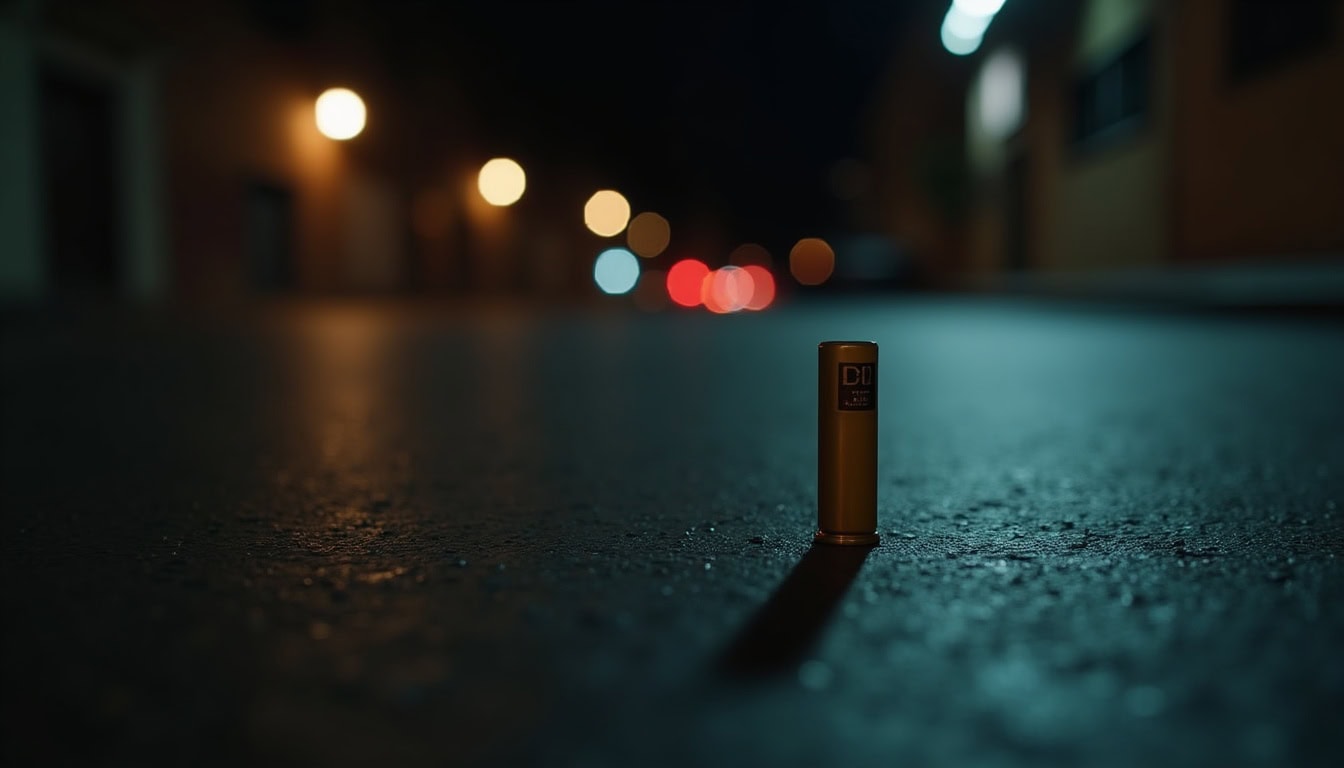 Escena fotorealista de investigación y consecuencias del caso en República Dominicana, con pistas ligadas a Poder.