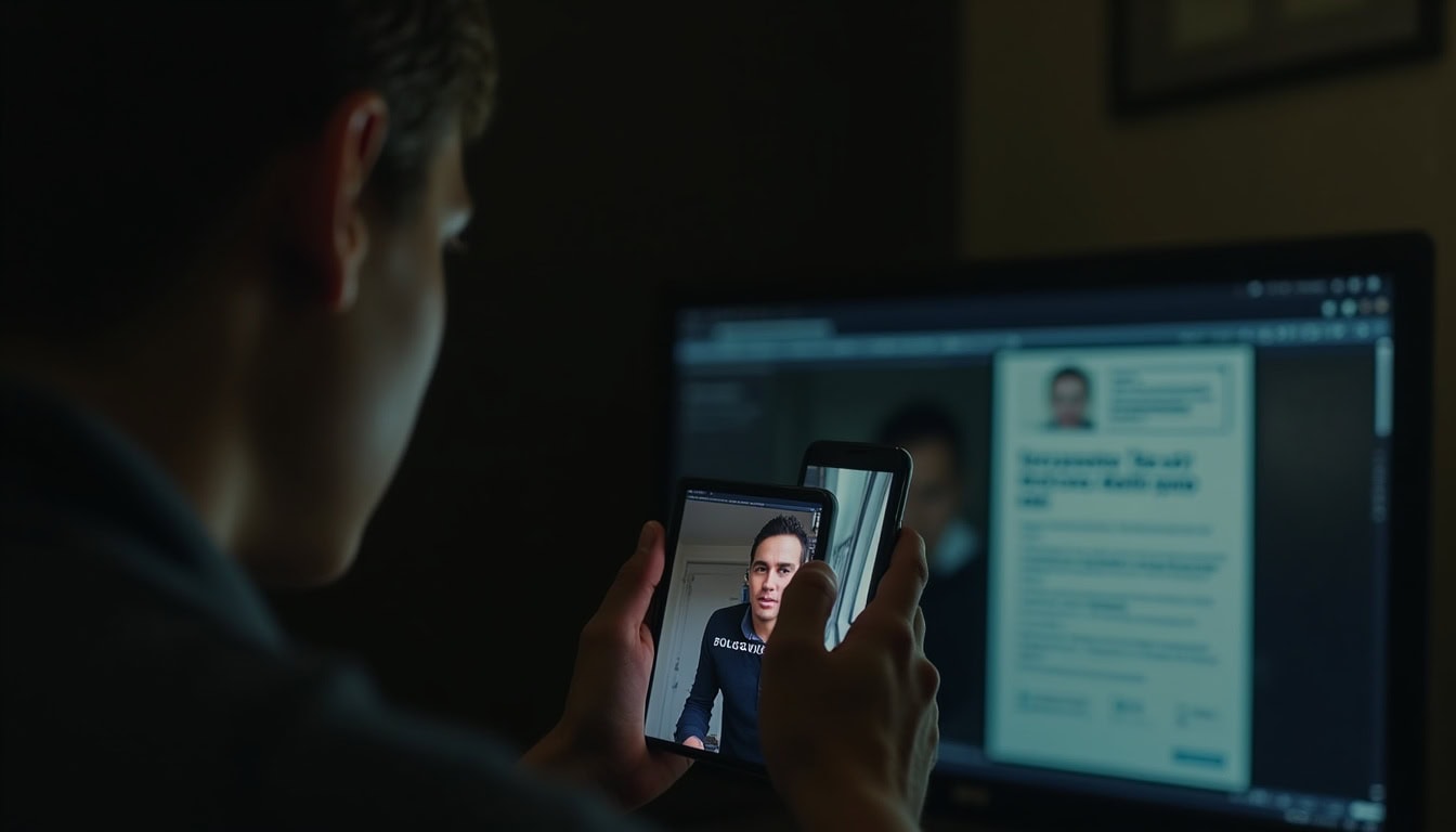 Escena fotorealista de investigación y consecuencias del caso en México, con pistas ligadas a Poder.