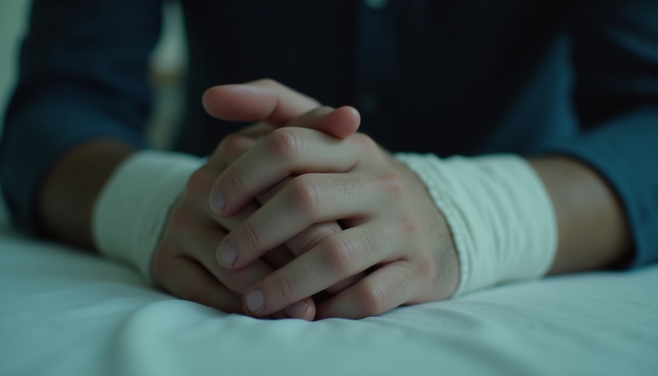 Escena fotorealista del contexto íntimo del caso en Argentina, con señales de un conflicto y Exparejas.