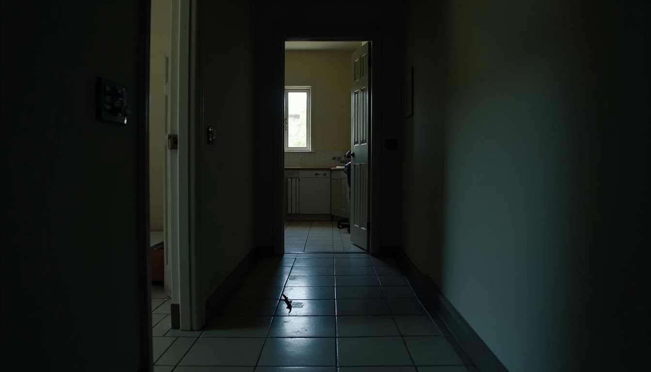 Escena fotorealista de investigación y consecuencias del caso en República Dominicana, con pistas ligadas a Dinero, Poder.