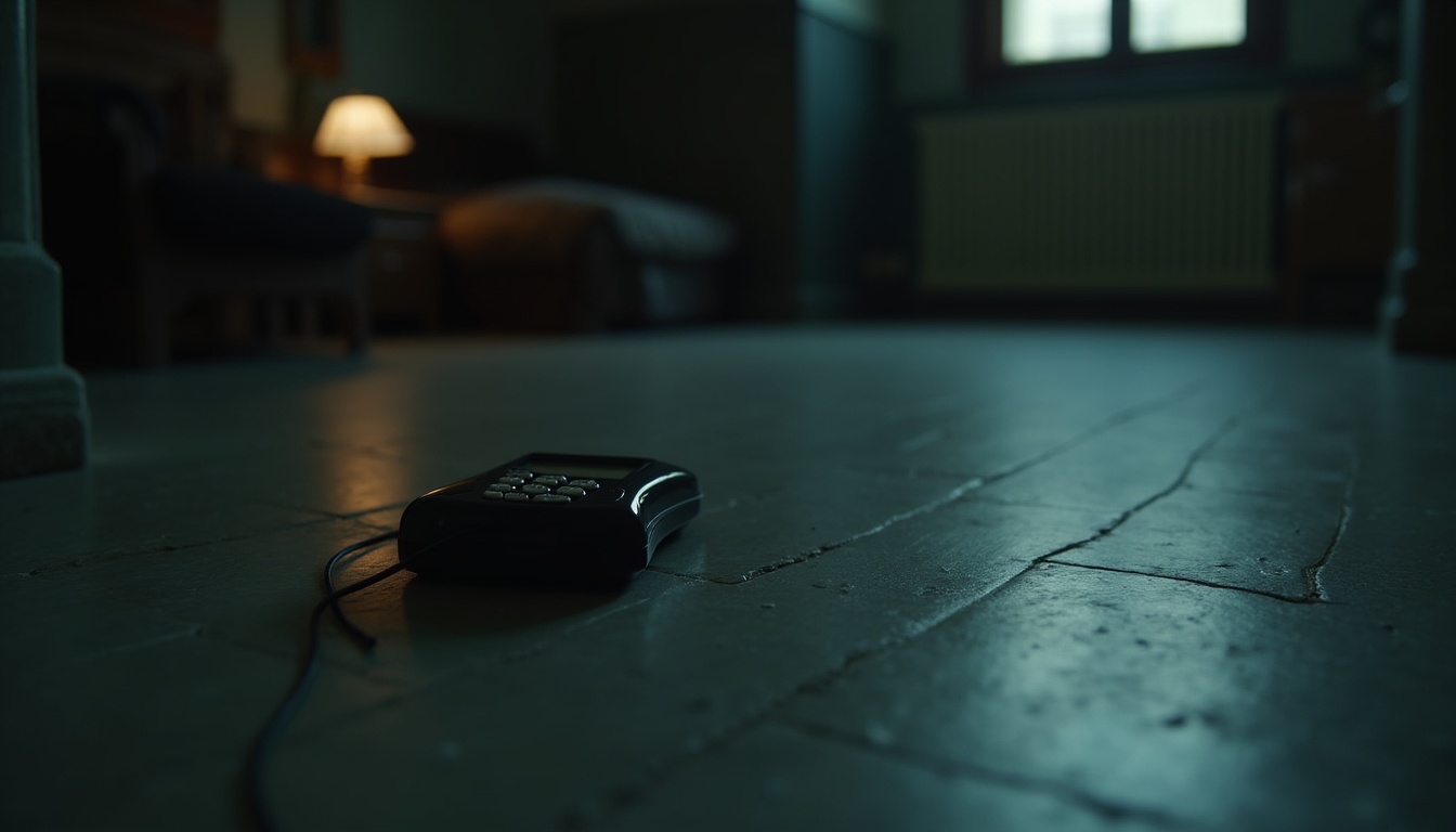 Escena fotorealista del contexto íntimo del caso en República Dominicana, con señales de Poder y Exparejas.