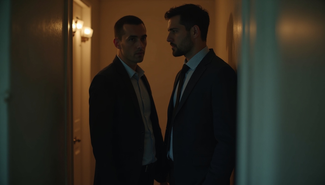 Escena fotorealista de investigación y consecuencias del caso en República Dominicana, con pistas ligadas a Poder.