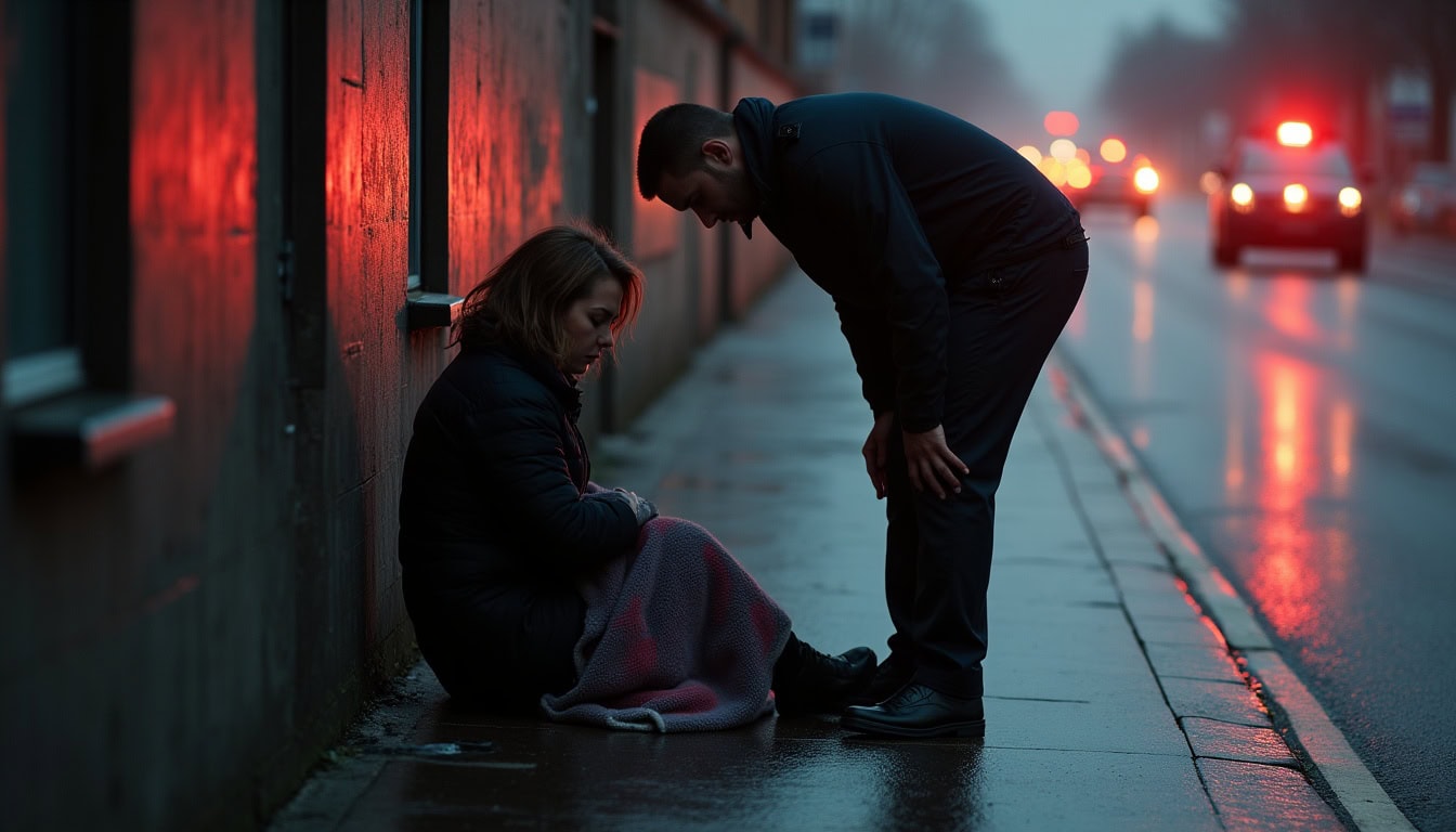 Escena fotorealista del contexto íntimo del caso en España, con señales de Control, Poder y relaciones cercanas.