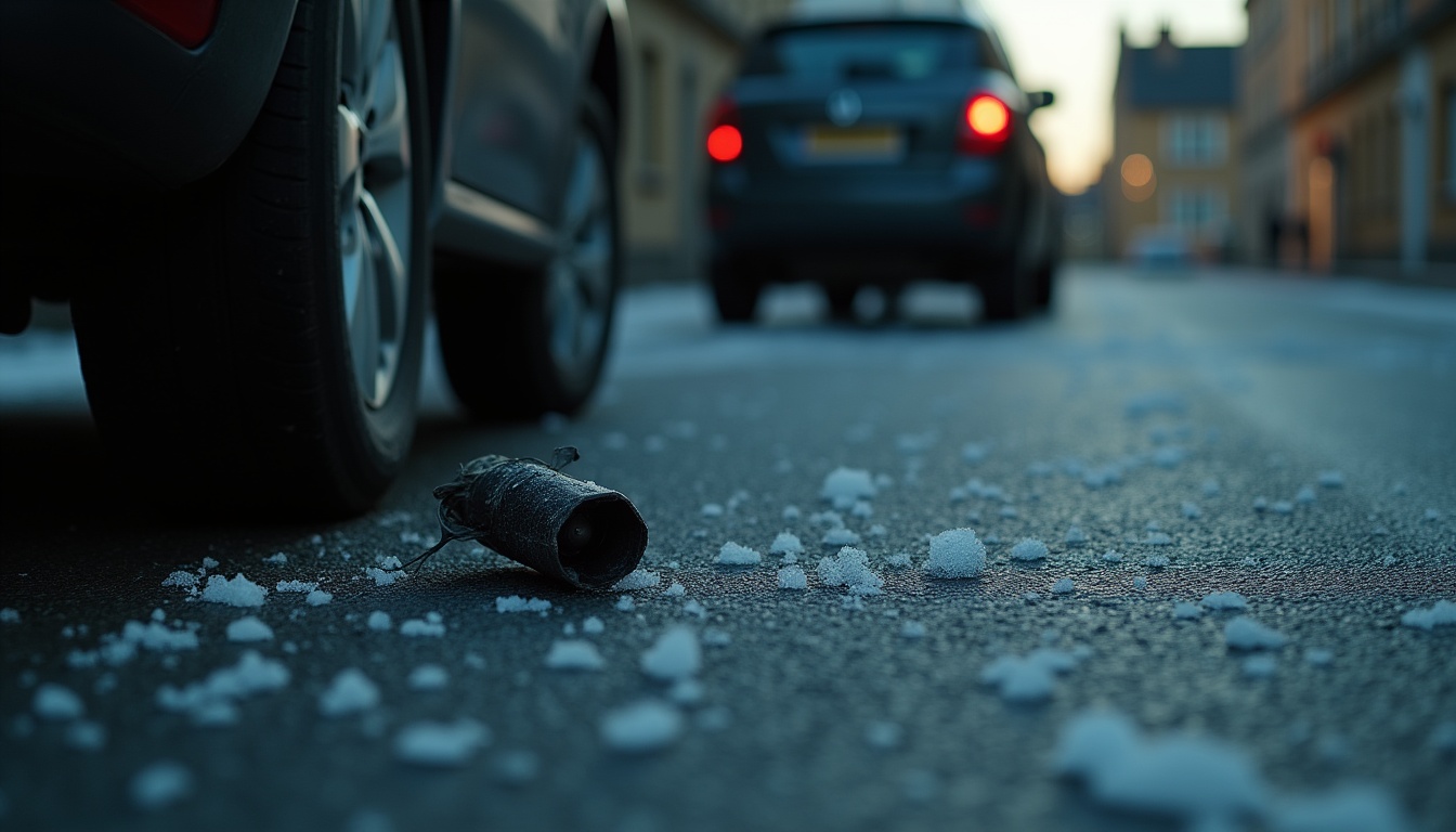 Escena fotorealista de investigación y consecuencias del caso en España, con pistas ligadas a Control, Poder.