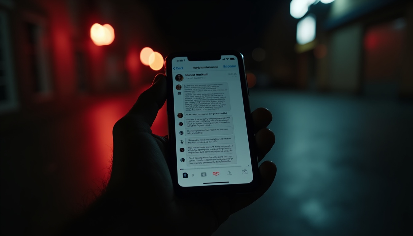 Escena fotorealista del contexto íntimo del caso en República Dominicana, con señales de Poder y relaciones cercanas.