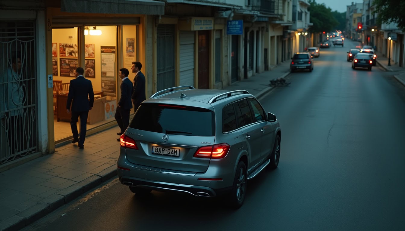 Escena fotorealista de investigación y consecuencias del caso en República Dominicana, con pistas ligadas a Dinero, Poder.