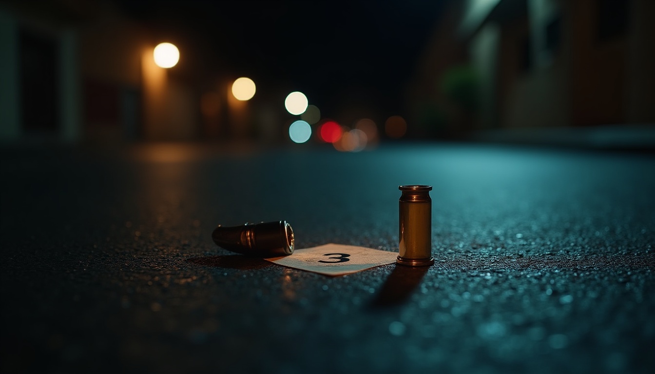 Escena fotorealista de investigación y consecuencias del caso en República Dominicana, con pistas ligadas a un conflicto.